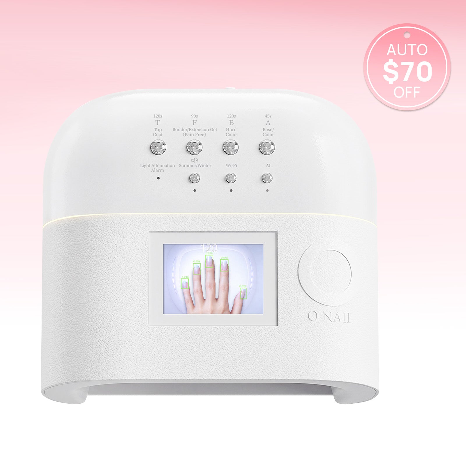 O NAIL AI Nail Lamp - SUNX MINI
