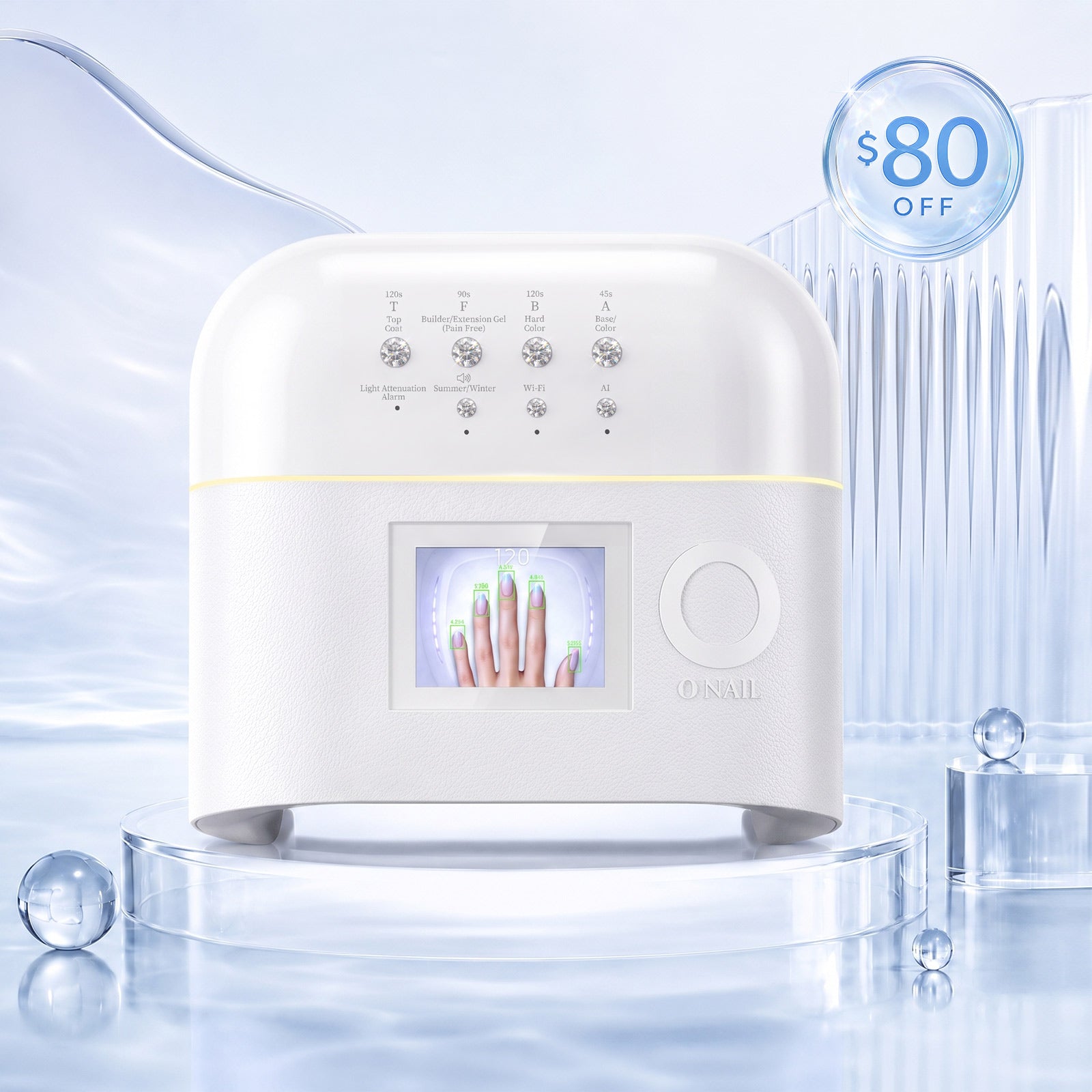 O NAIL AI Nail Lamp - SUNX MINI