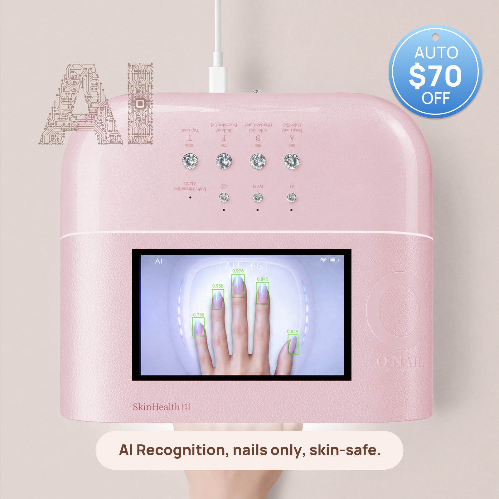Lámpara de uñas ONAIL AI (SUNX PRO)