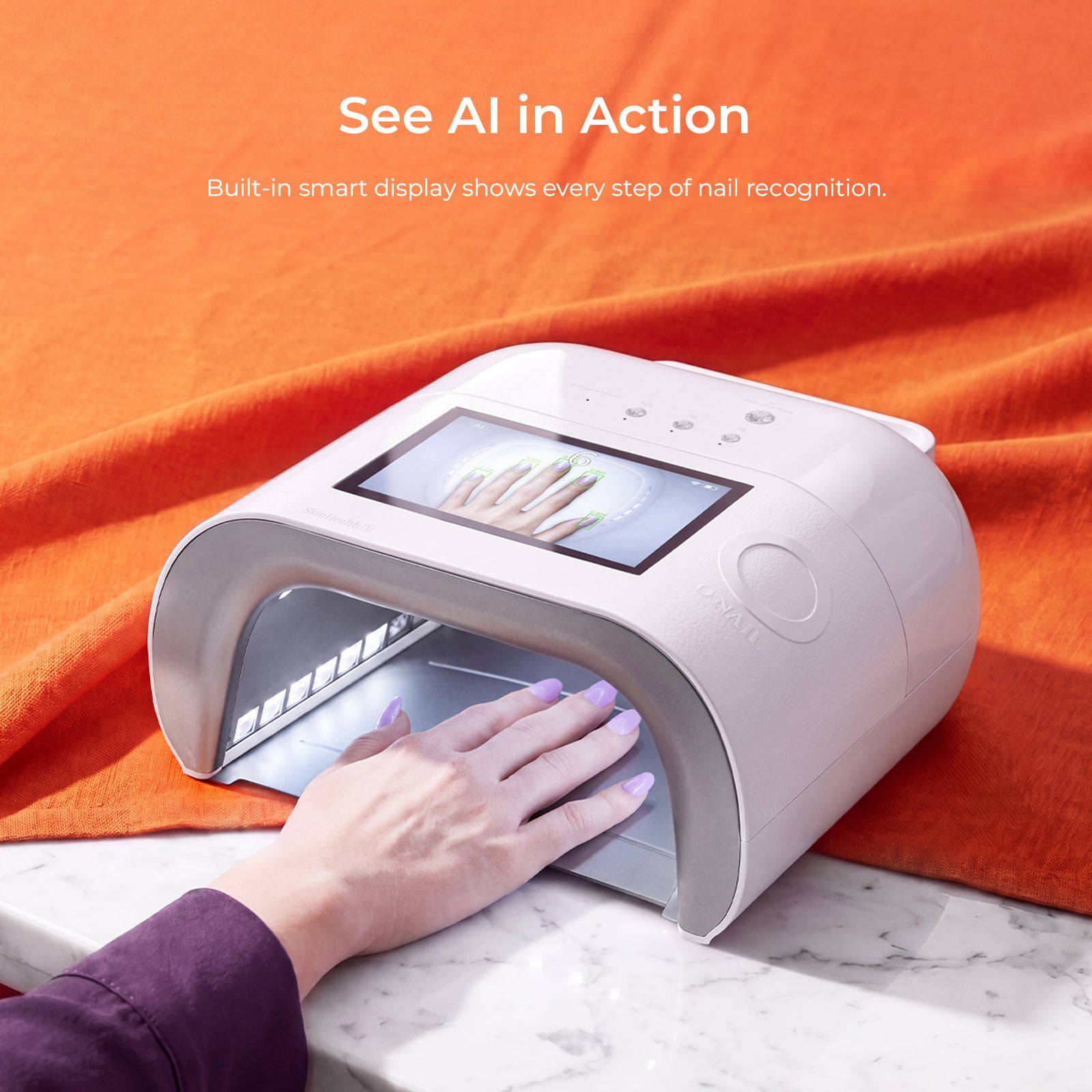 ONAIL 1 PRO MAX-Rechargeable AI Nail Lamp – O NAIL