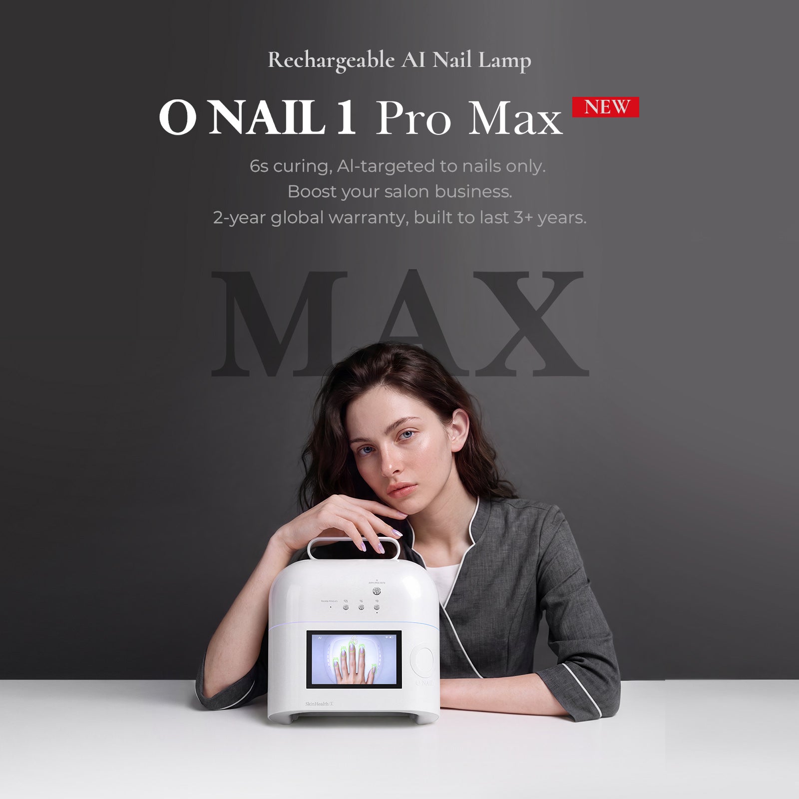 ONAIL 1 PRO MAX-Rechargeable AI Nail Lamp – O NAIL