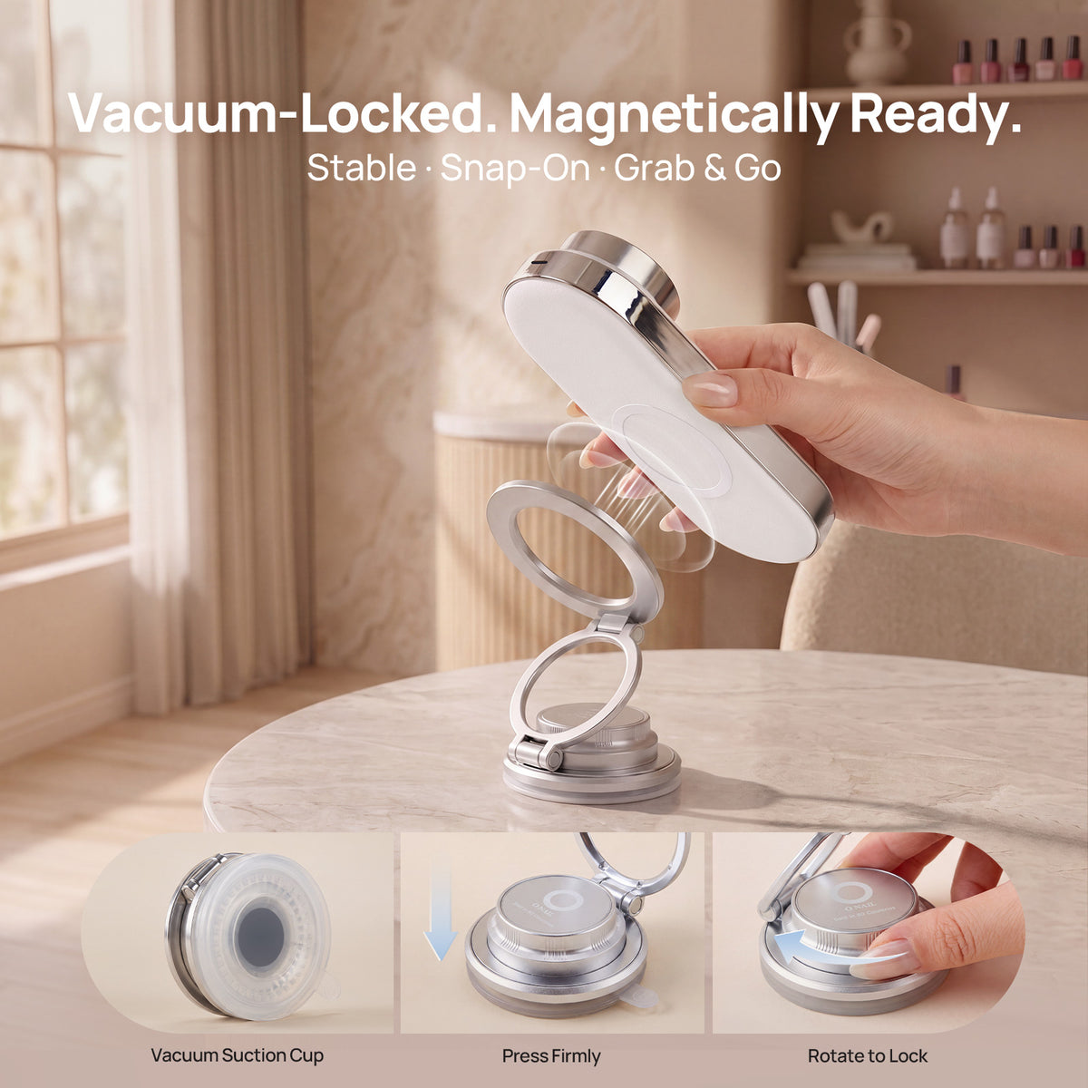 ONAIL Vacuum Magnetic Nail Drill Stand