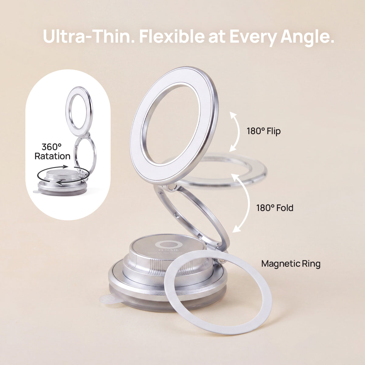 ONAIL Vacuum Magnetic Nail Drill Stand