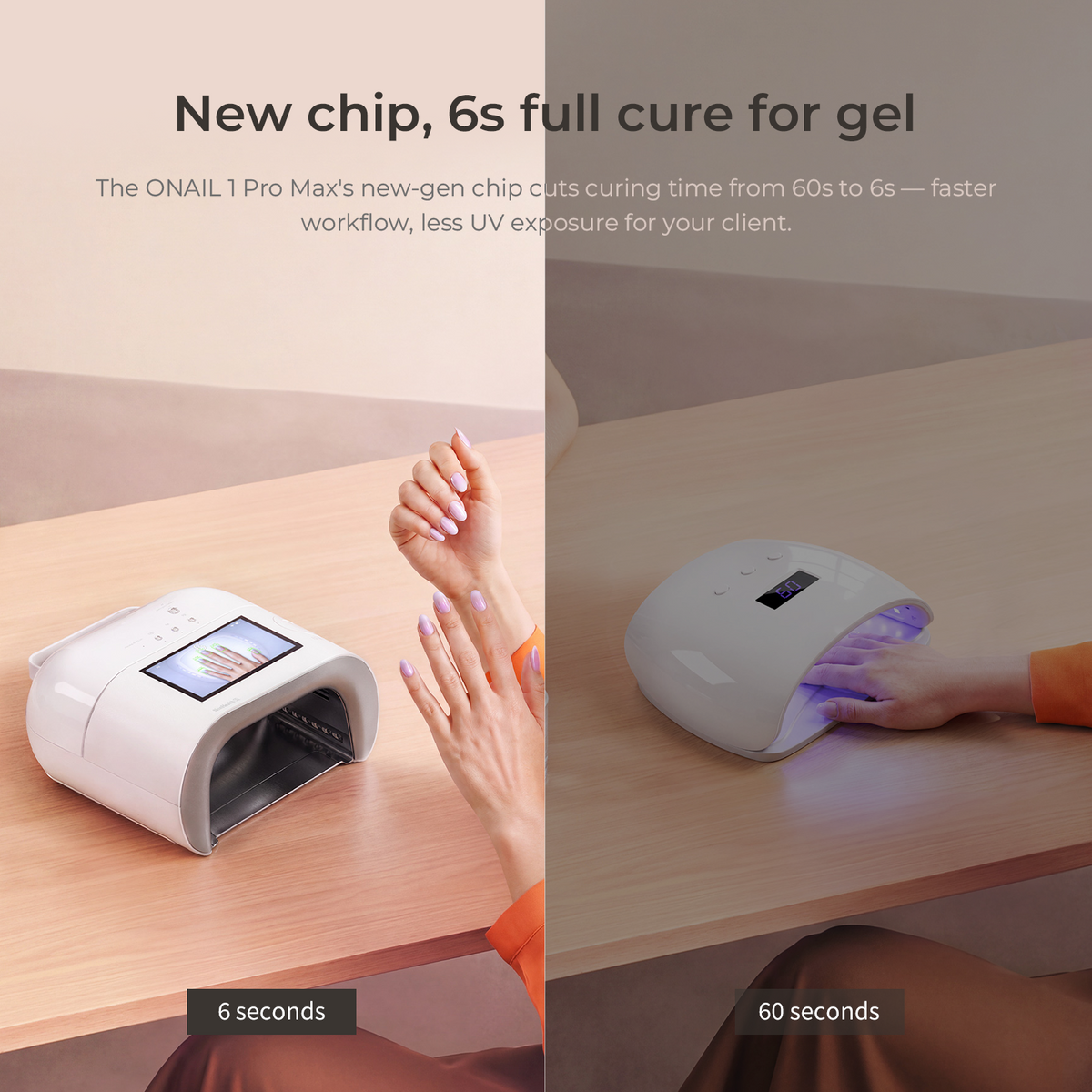 ONAIL 1 PRO MAX-Rechargeable AI Nail Lamp – O NAIL