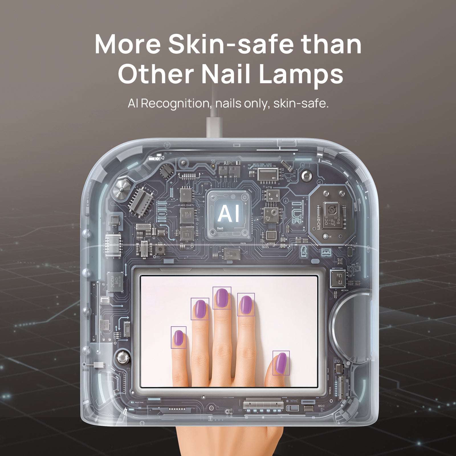 Lámpara de uñas ONAIL AI (SUNX PRO)
