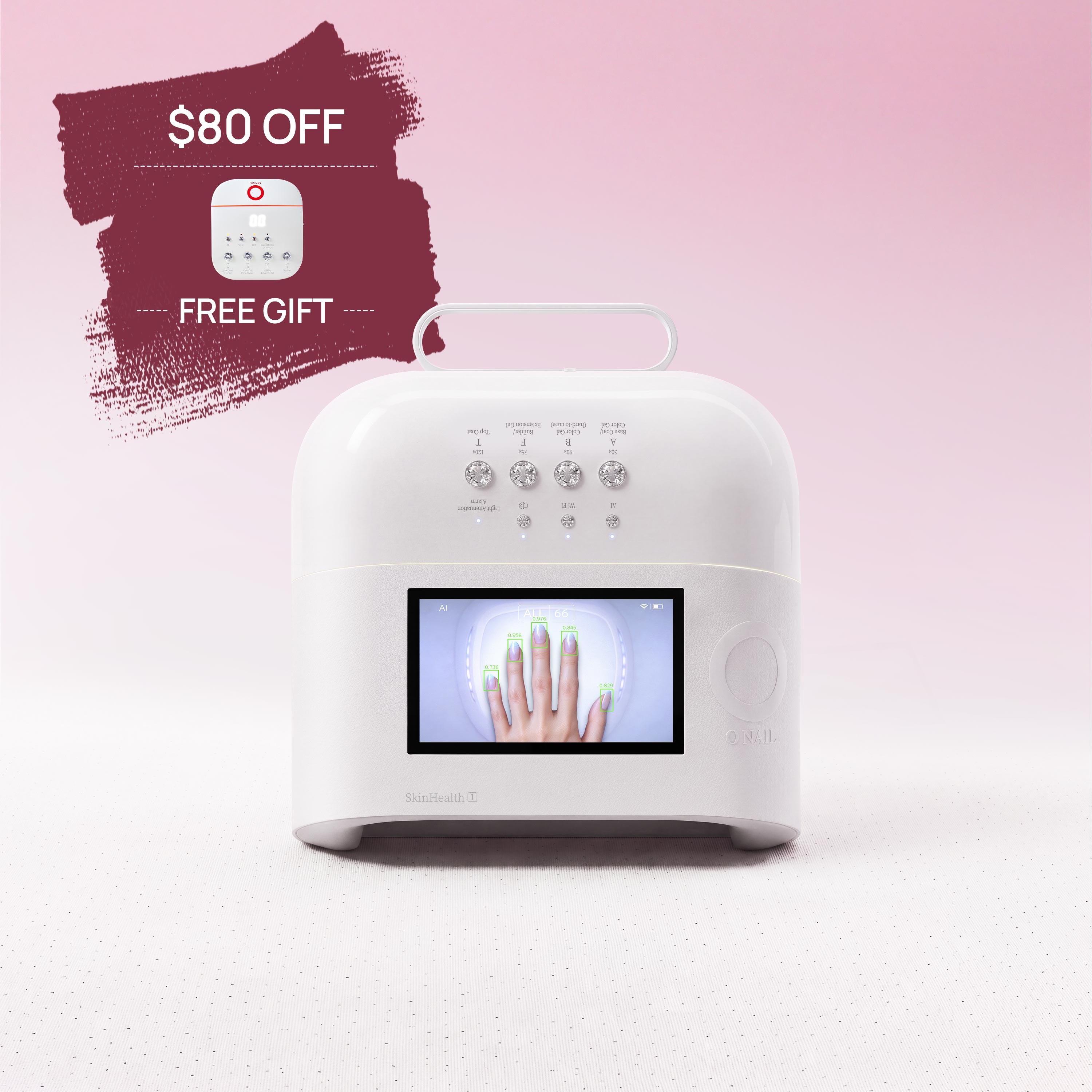 ONAIL Rechargeable AI Nail Lamp - SUNX PRO MAX