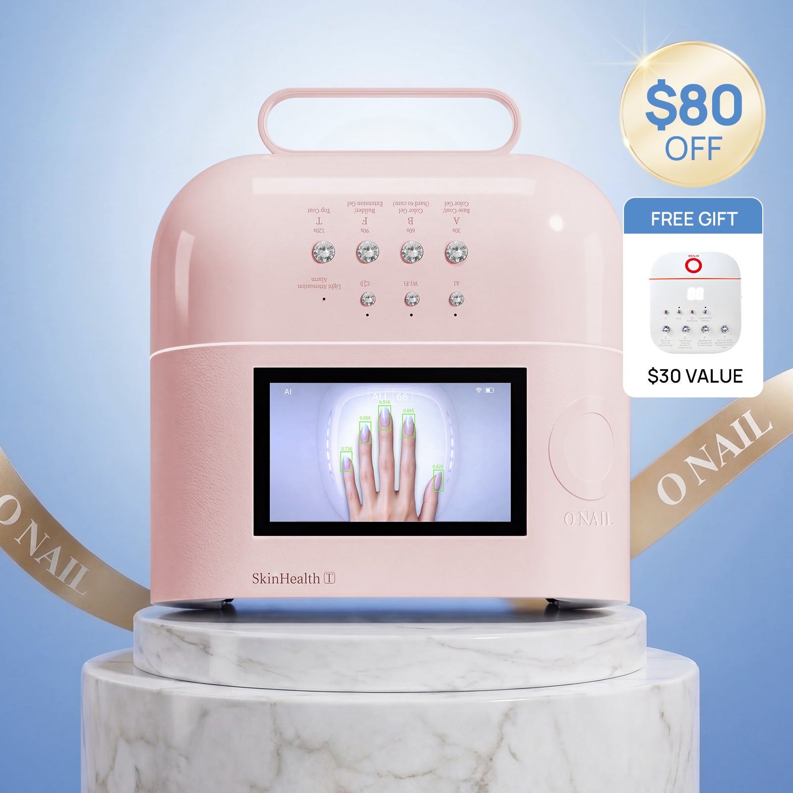 ONAIL Rechargeable AI Nail Lamp (SUNX PRO MAX)