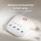 Wireless Keyboard for AI Nail Lamp