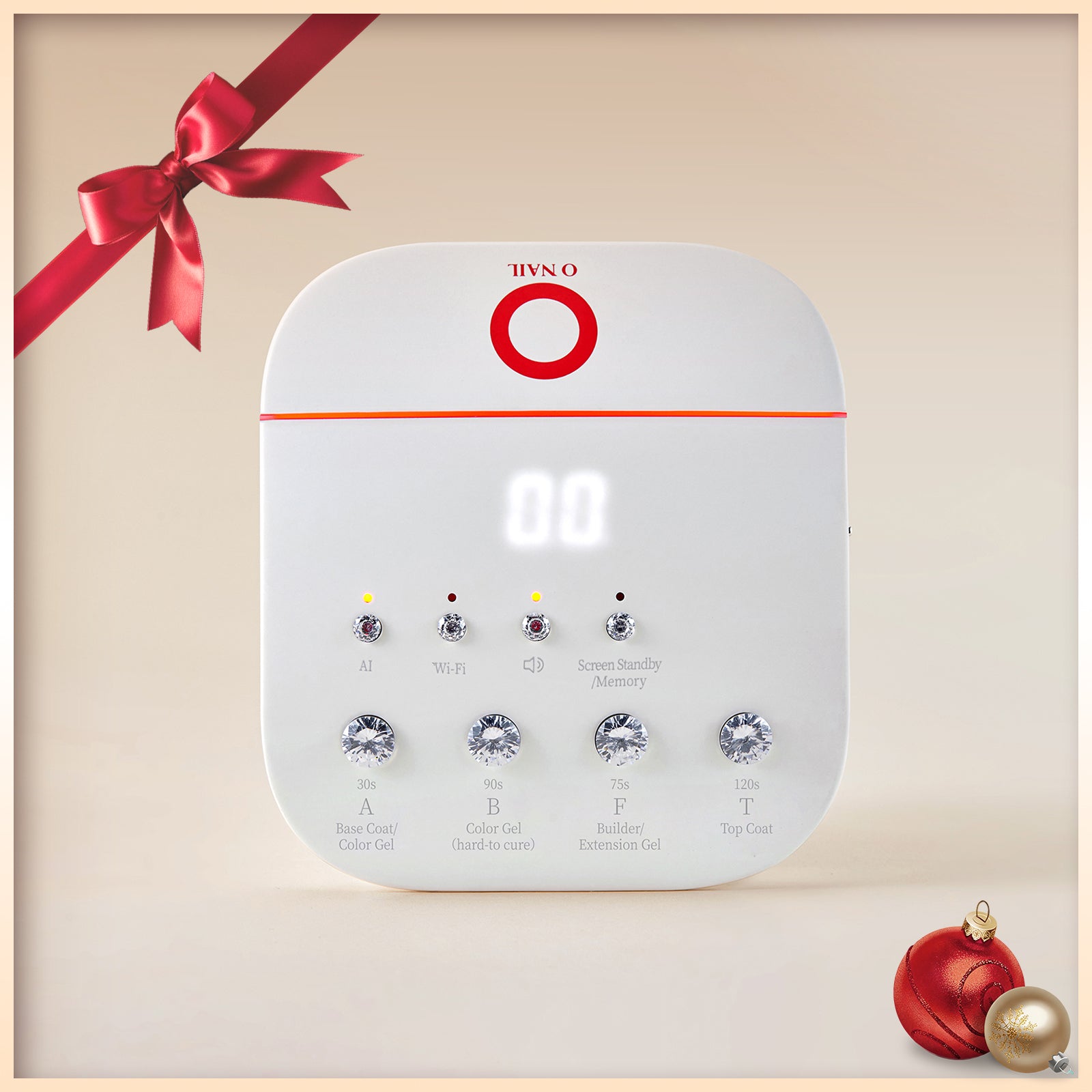 Wireless Keyboard for AI Nail Lamp