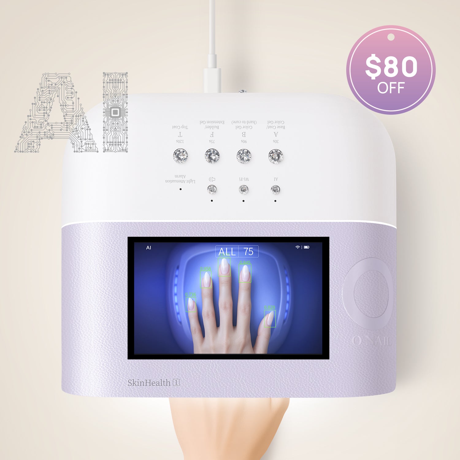 Skin Health No.1 AI Nail Lamp – O NAIL