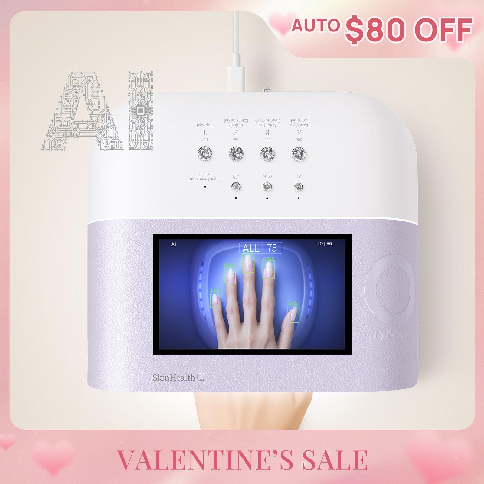 Skin Health No.1 AI Nail Lamp – O NAIL
