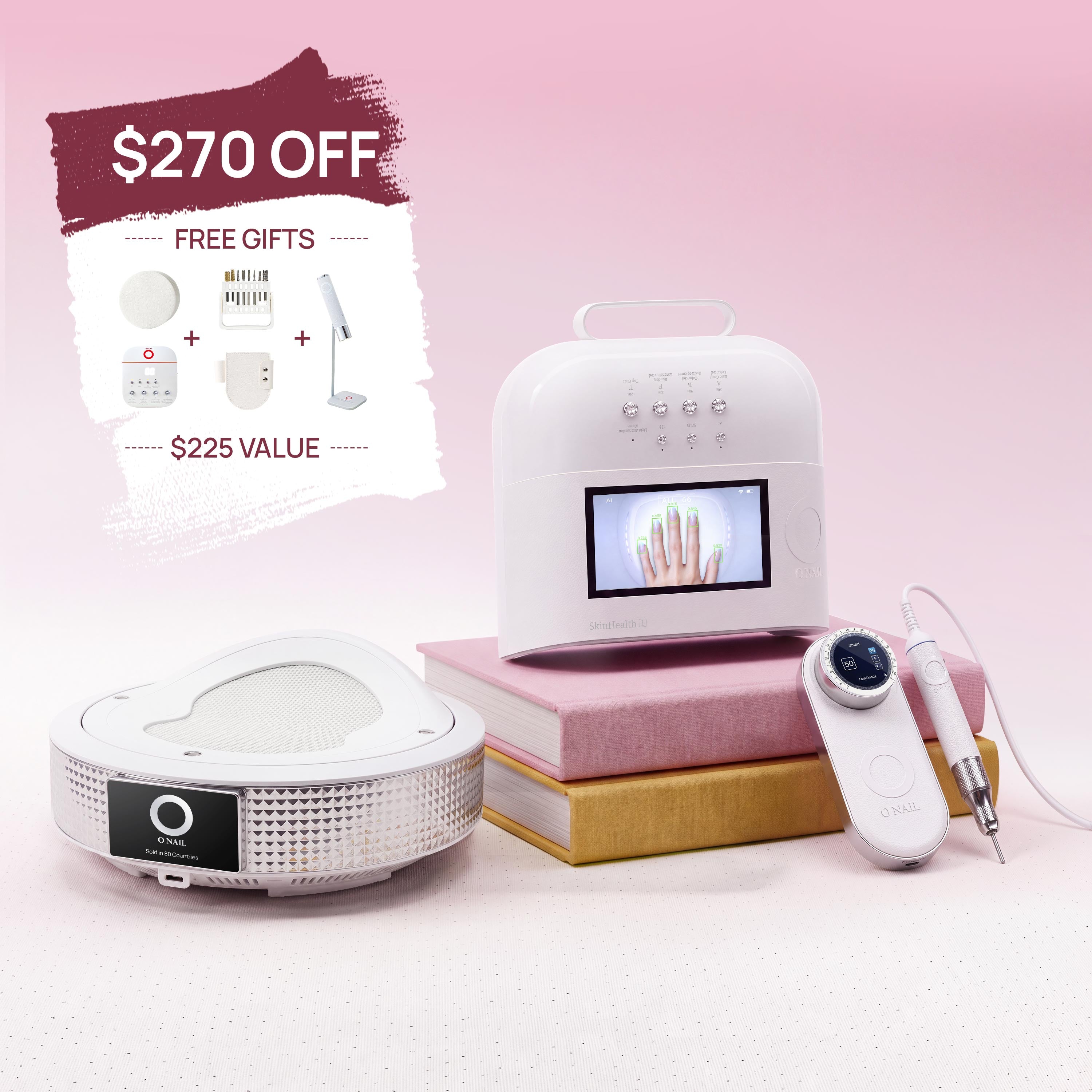 Ultimate Salon System | SUNX PRO MAX + Nail Drill Pro Max  + Dust Collector