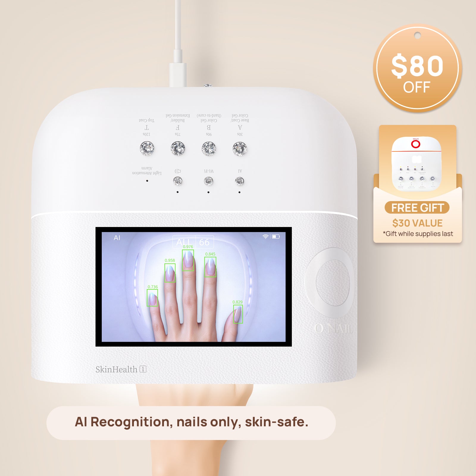 ONAIL AI Nail Lamp (SUNX PRO)