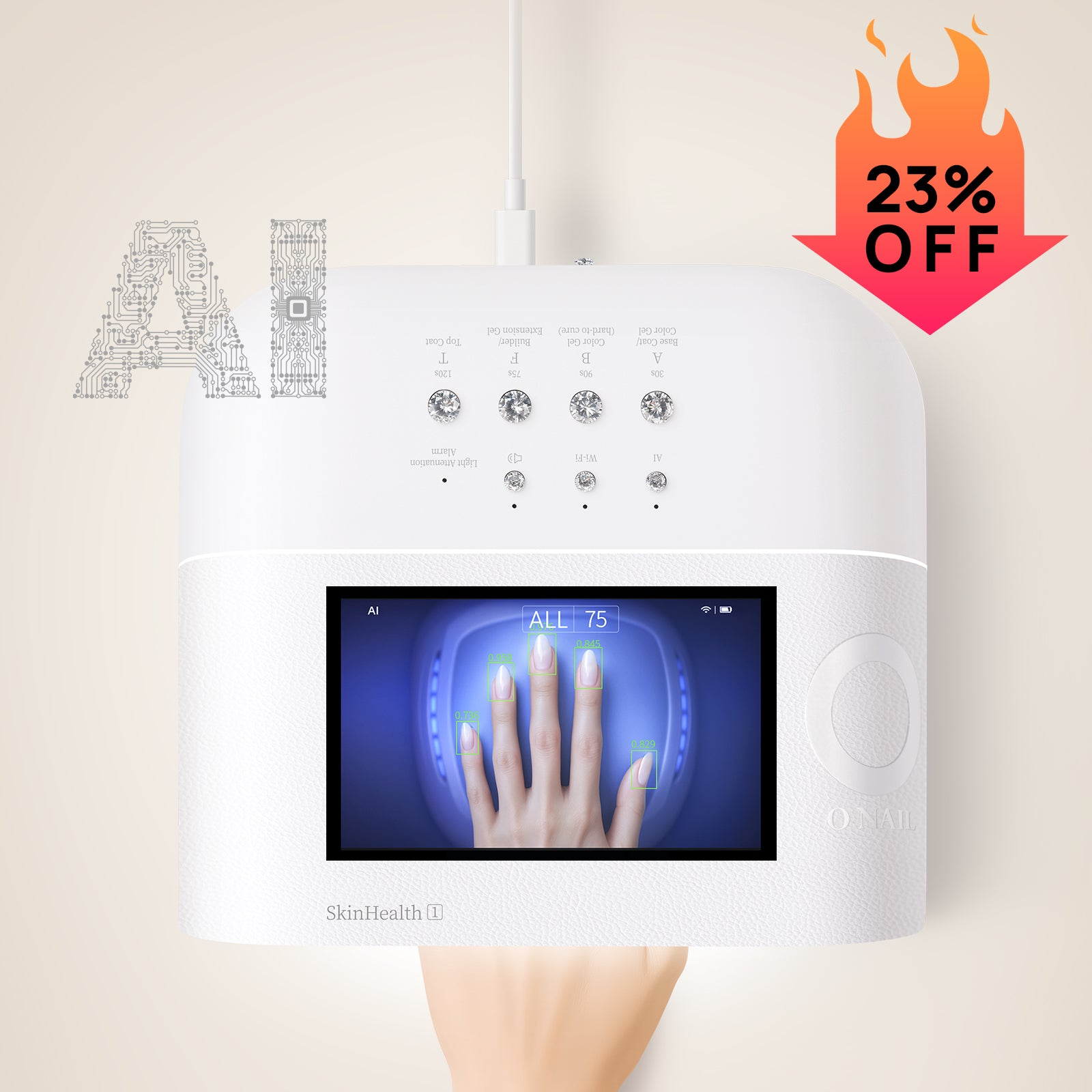Skin Health No.1 AI Nail Lamp