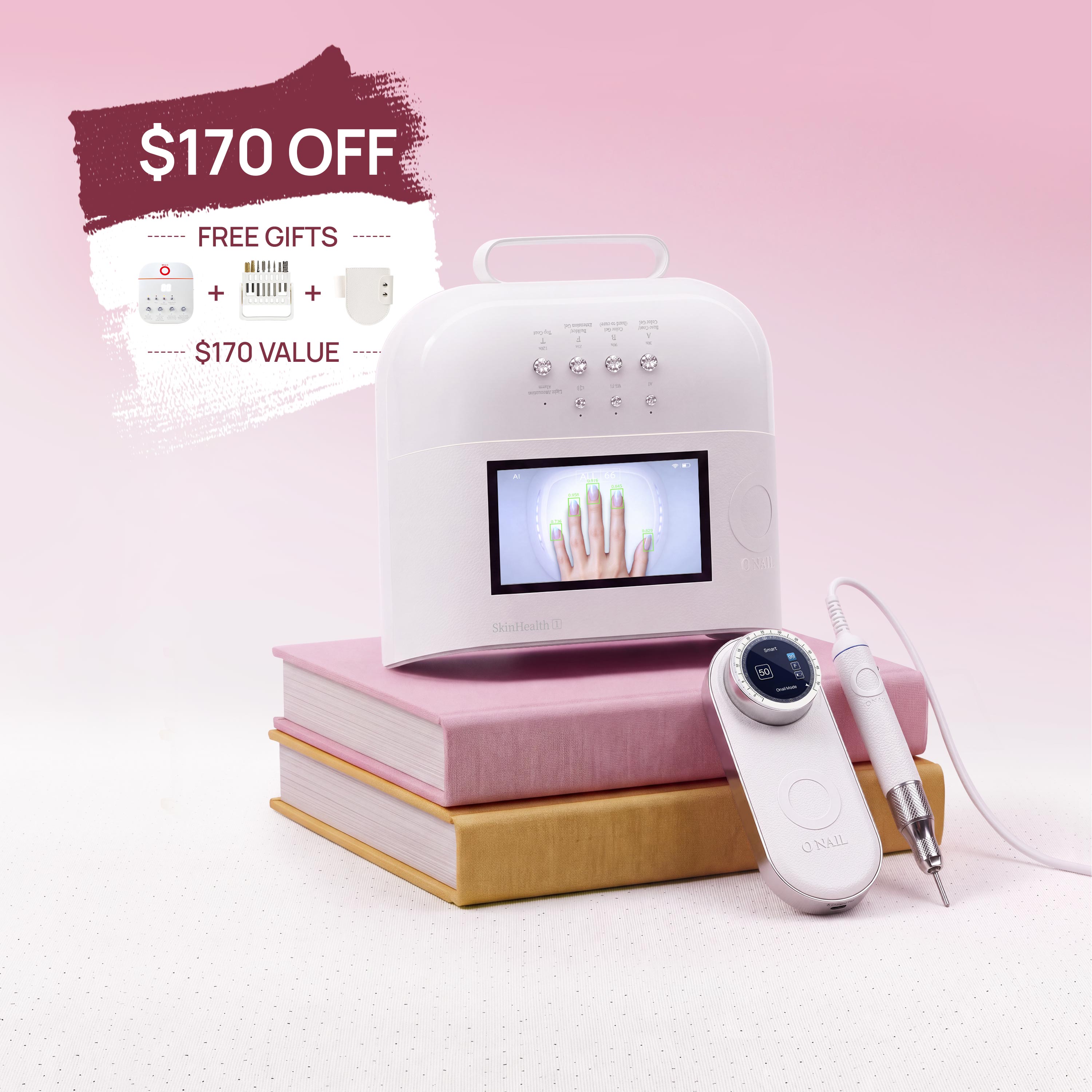 Sistema de manicura inteligente | SUNX PRO MAX + Taladro de uñas Pro Max + Regalos GRATIS