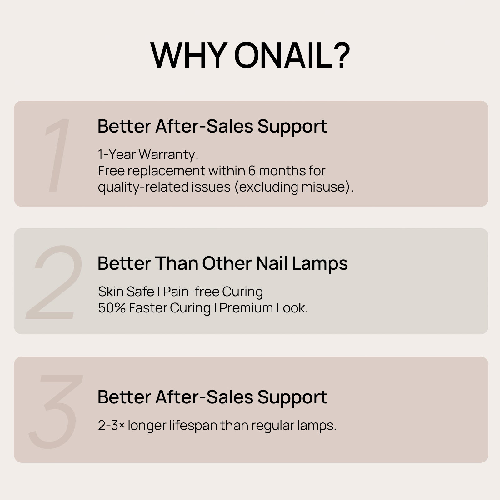 Lámpara de uñas ONAIL AI (SUNX PRO)