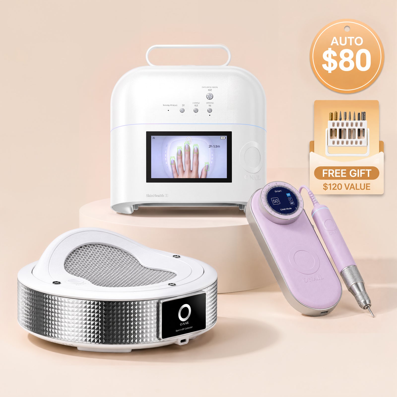 Ultimate Salon System | ONAIL 1 PRO MAX + Nail Drill Pro Max +