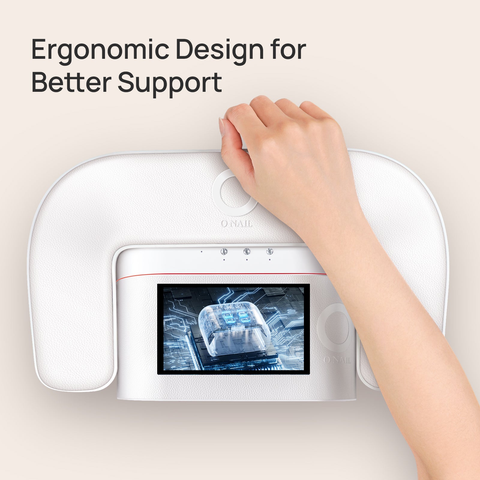 Ergonomic Arm Rest 1 Plus – O NAIL