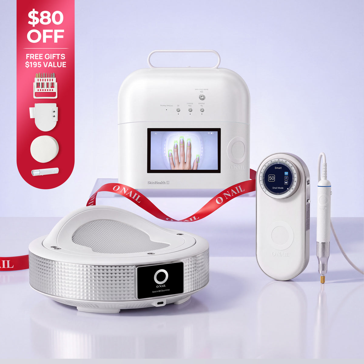 Ultimate Salon System | ONAIL 1 PRO MAX + Nail Drill Pro Max  + Dust Collector