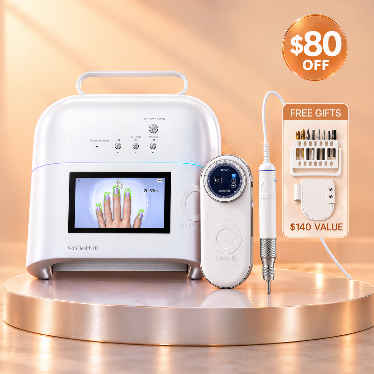Smart Manicure System | ONAIL 1 PRO MAX+  Nail Drill