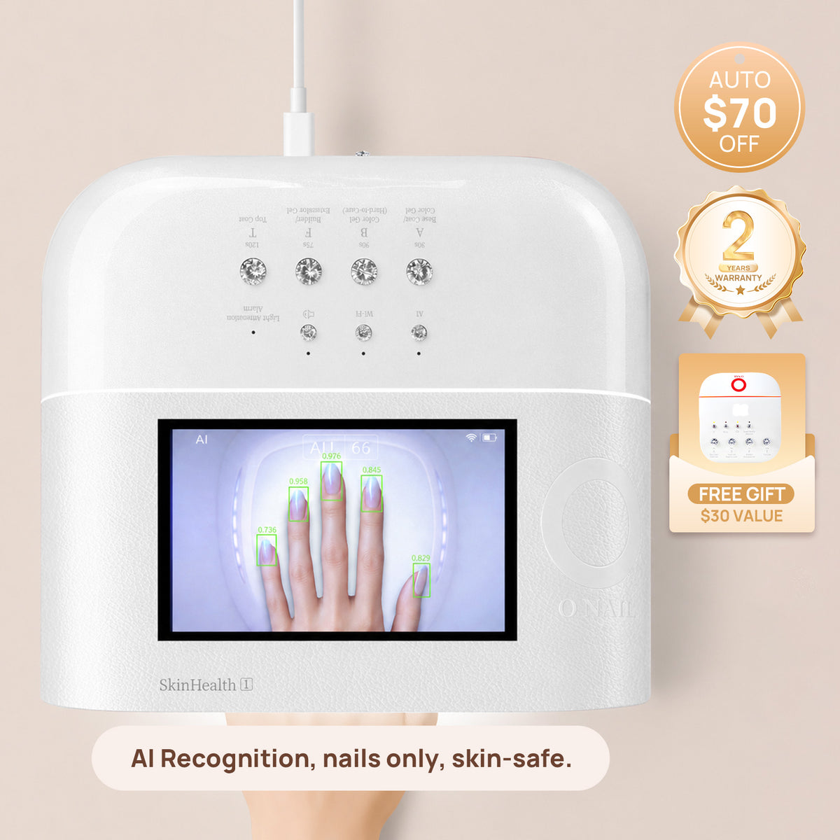 ONAIL AI Nail Lamp (SUNX PRO)