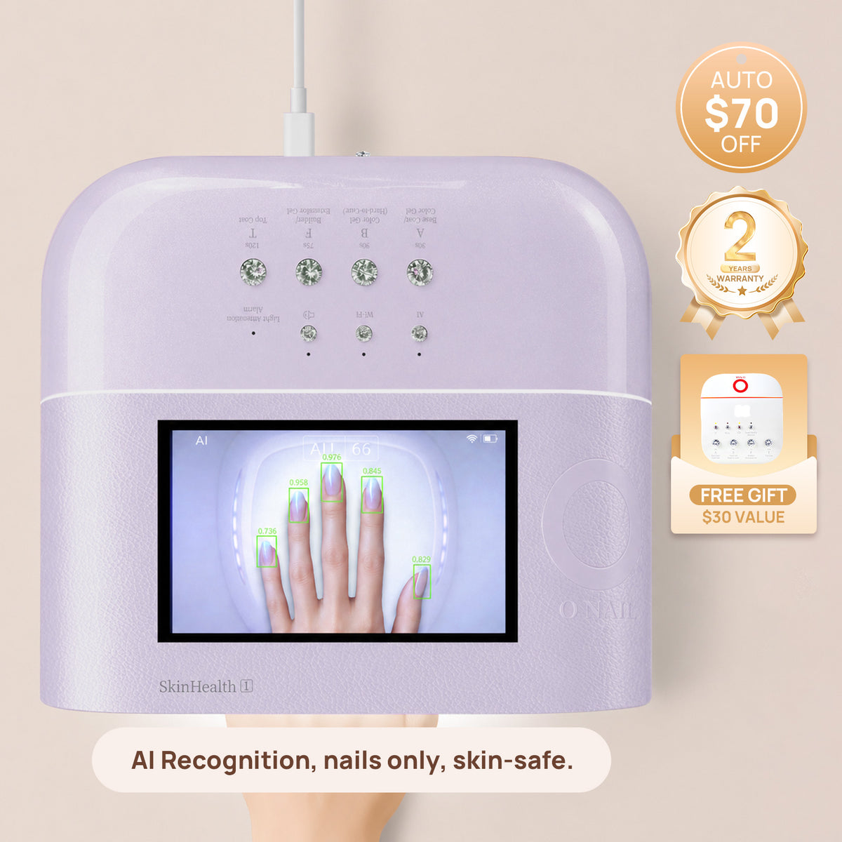 ONAIL AI Nail Lamp (SUNX PRO)