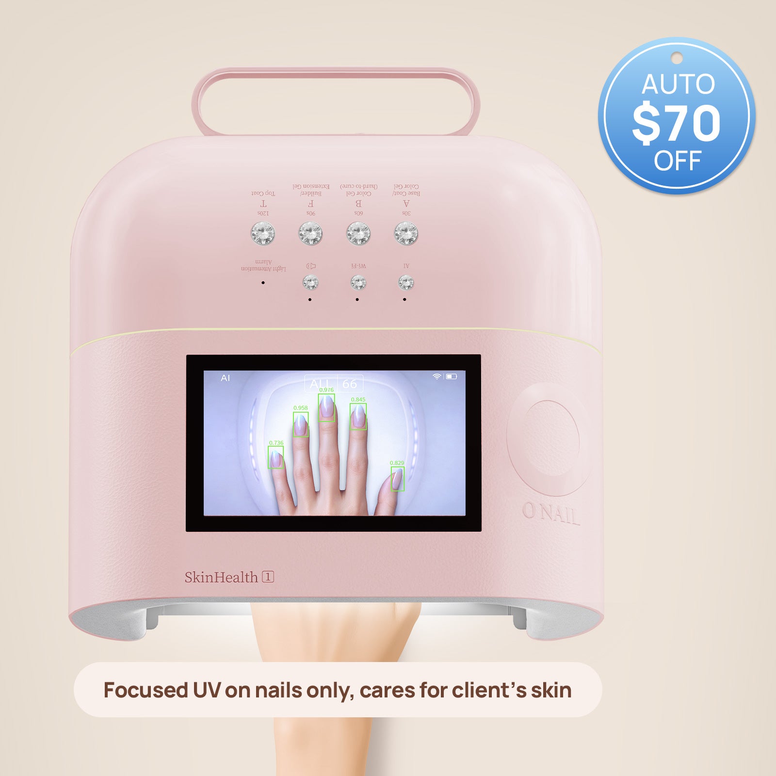 Lámpara de uñas ONAIL AI (SUNX PRO)