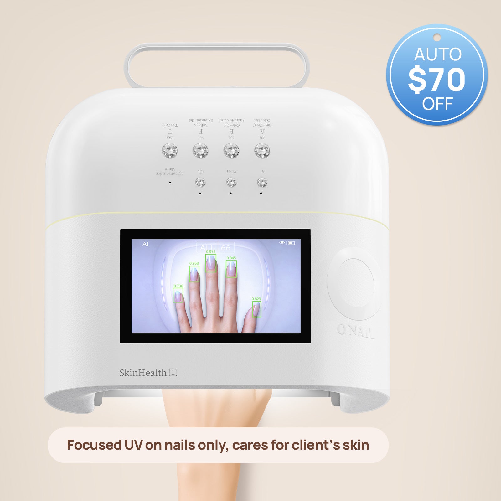 Lámpara de uñas ONAIL AI (SUNX PRO)