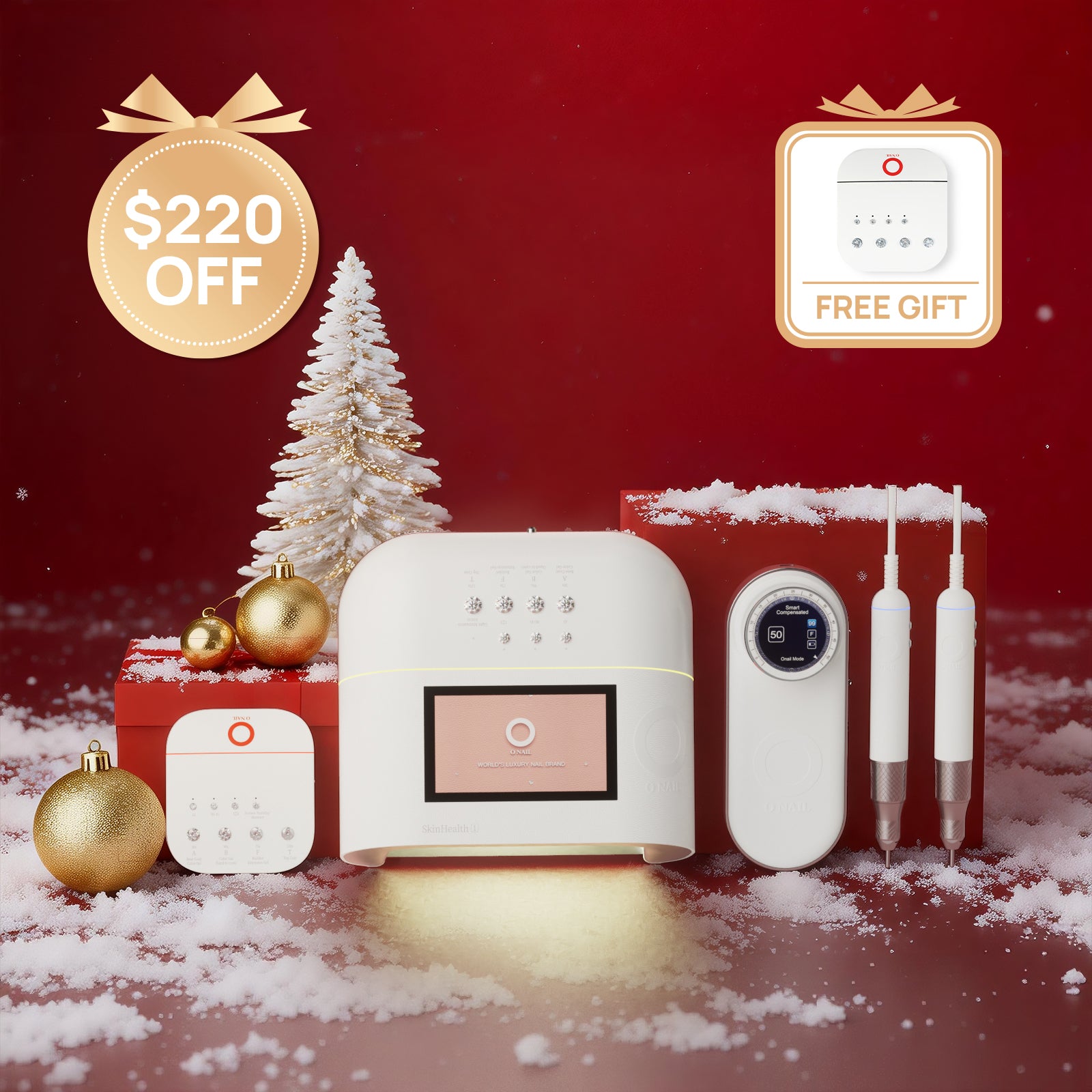 AI Nail Lamp + Smart Nail Drill