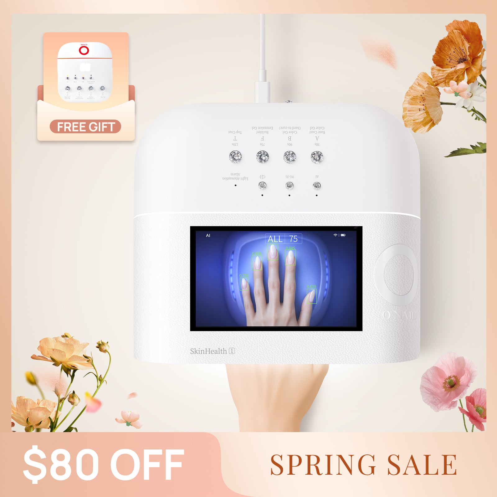 Skin Health No.1 AI Nail Lamp