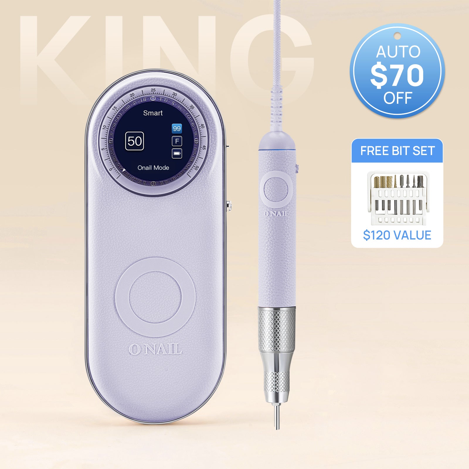 O NAIL ネイルマシーン　最大50,000 RPM ONAIL Nail Drill Pro Max – O NAIL