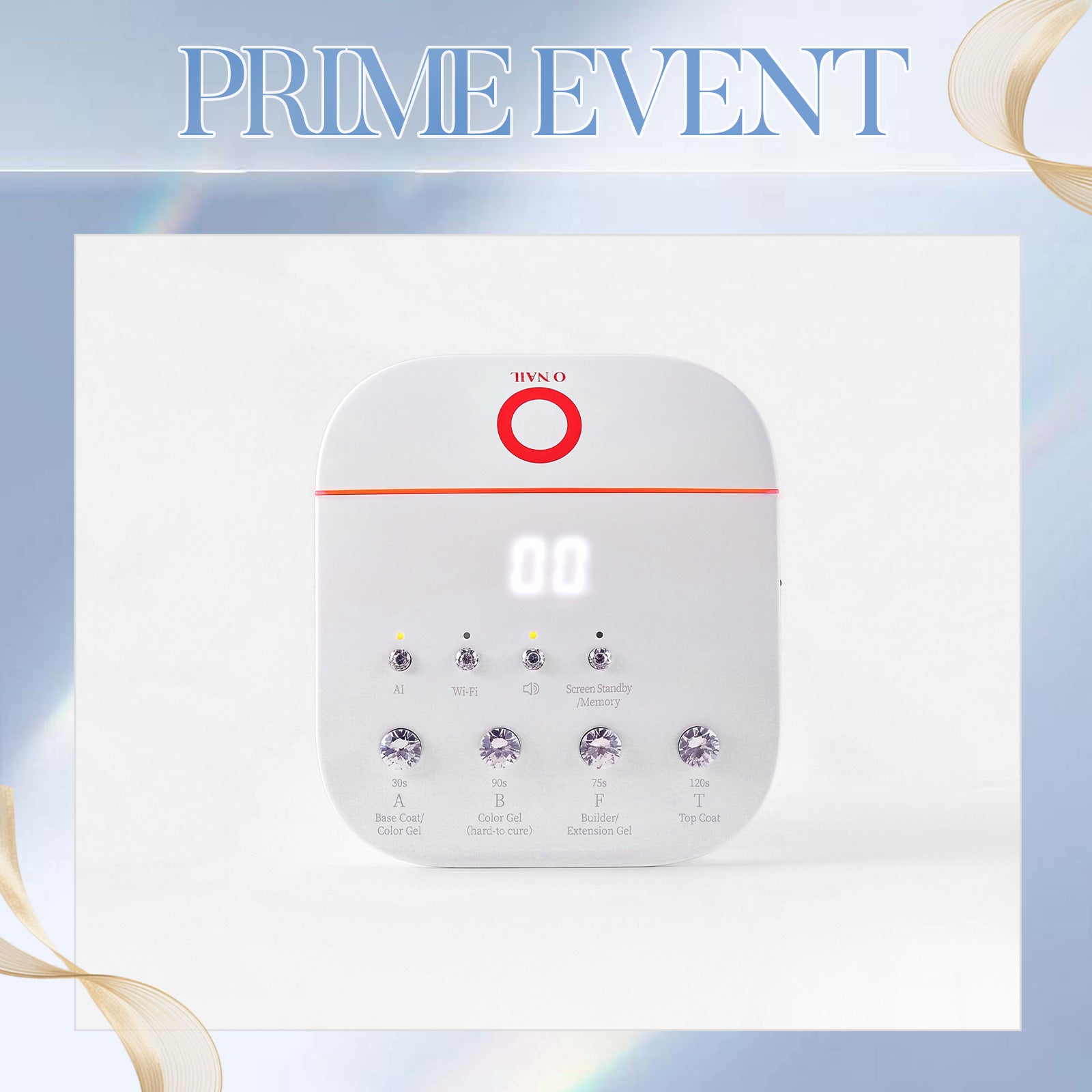 Remote Control for ONAIL AI Nail Lamp (SUNX PRO & MAX)