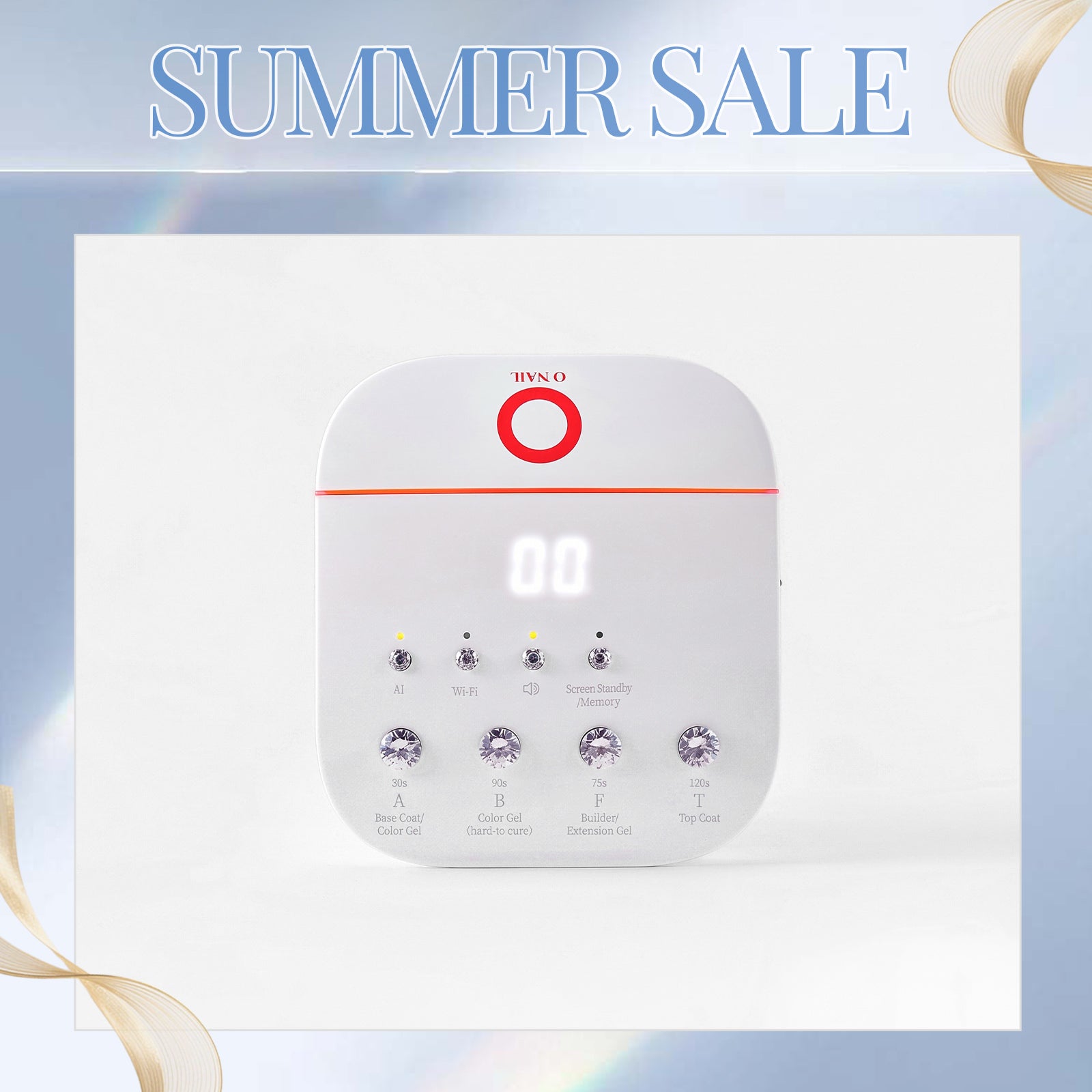 Remote Control for ONAIL AI Nail Lamp (SUNX PRO & MAX)