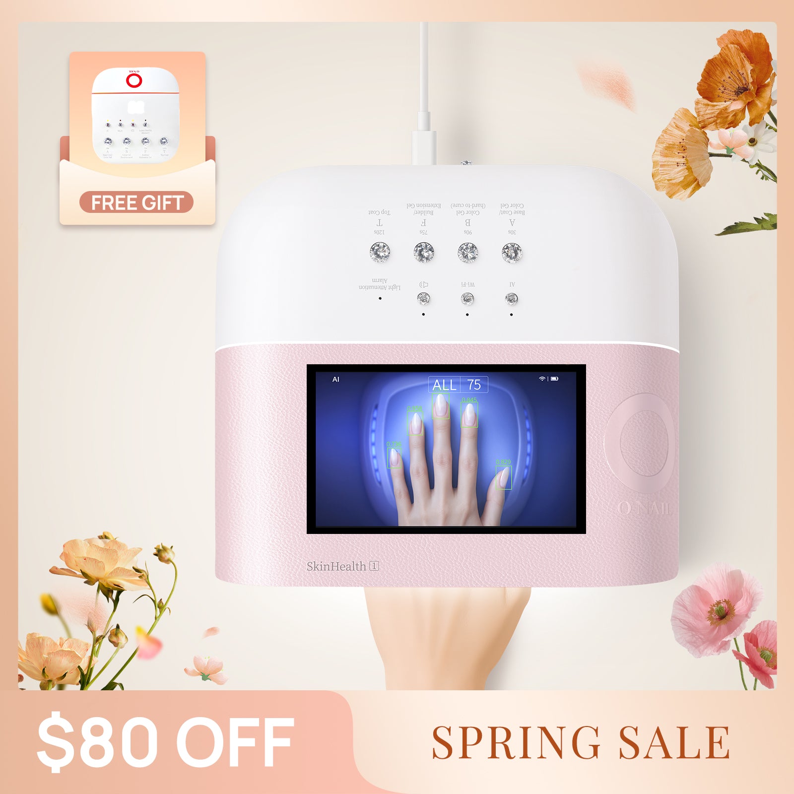 Skin Health No.1 AI Nail Lamp