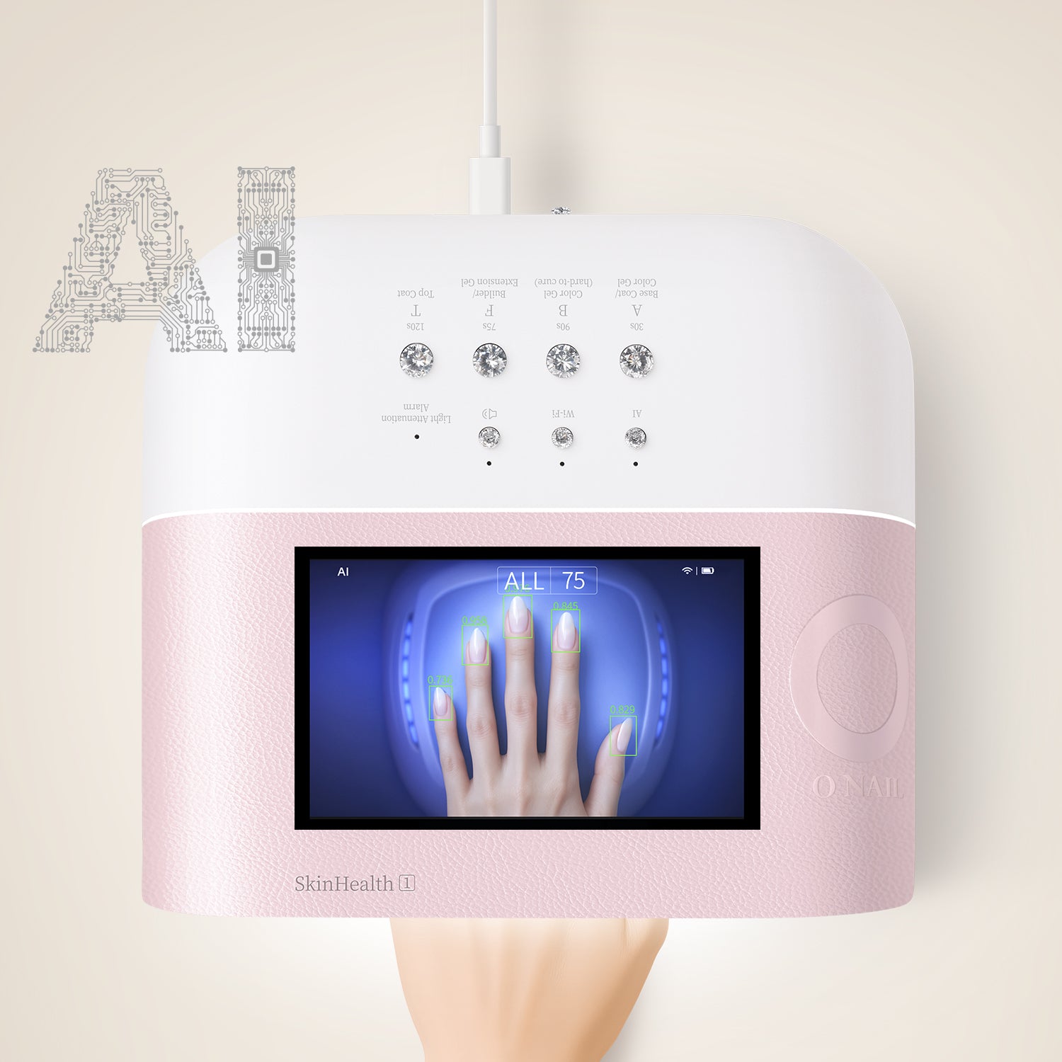 ネイルライト　ONAIL AIライト　LEDライト ff941fd3d587b5f95d794f5a747089