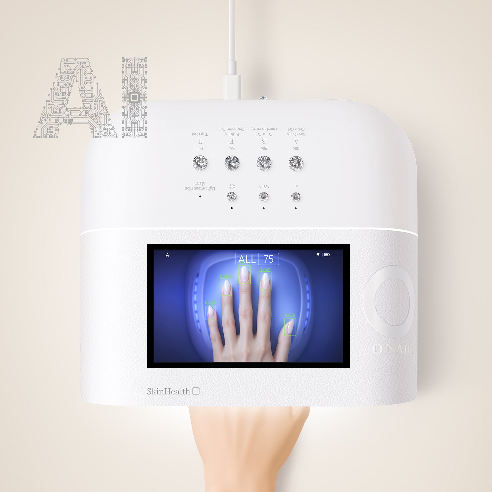 Skin Health No.1 AI Nail Lamp