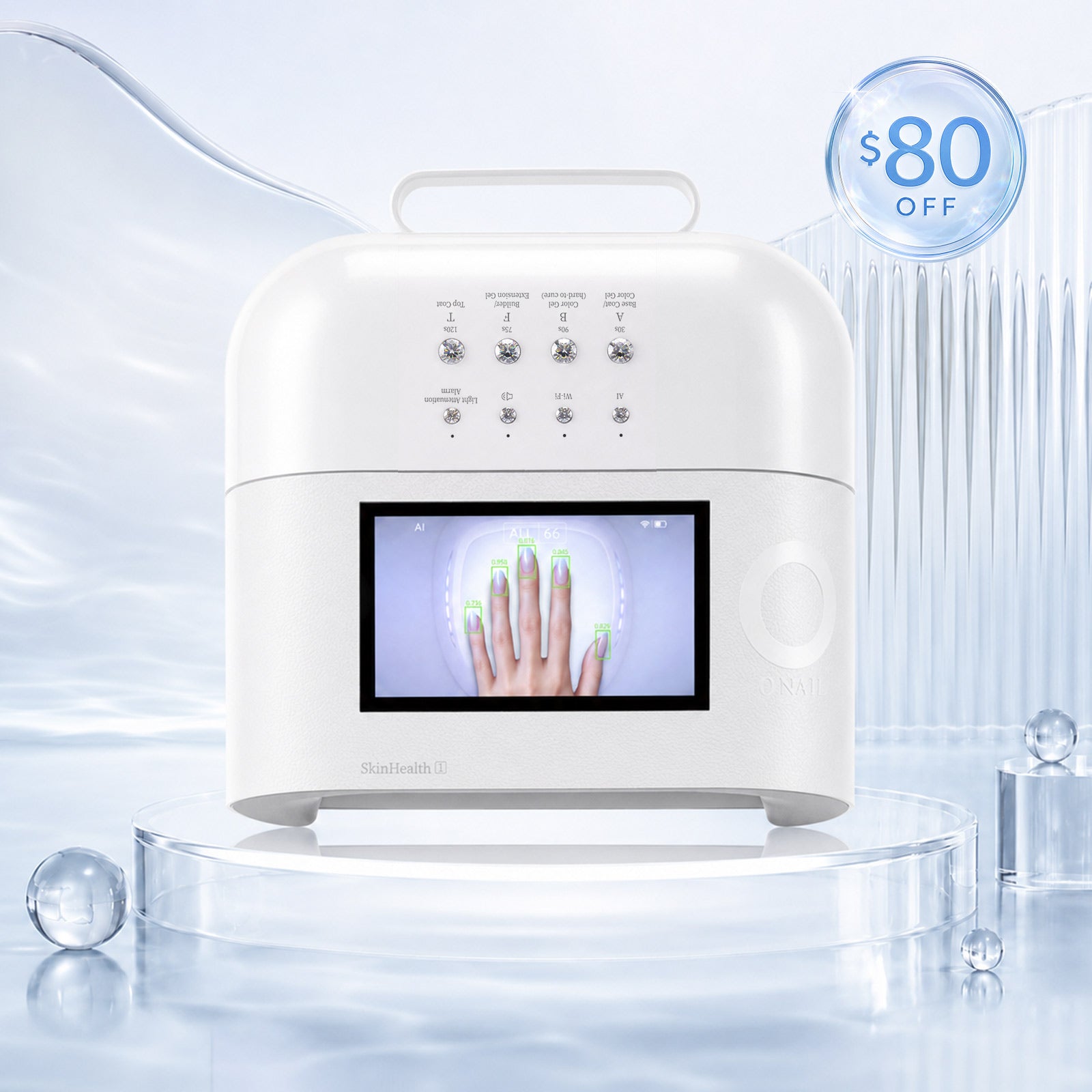 ONAIL Rechargeable AI Nail Lamp - SUNX PRO MAX
